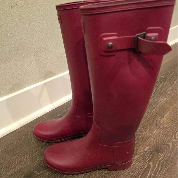 Hunter rain boots narrow size 38(US 7) womens - Picture 2 of 7